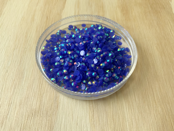 AB Sapphire Jelly Rhinestones