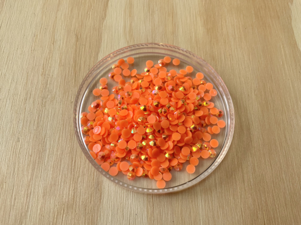 aurora borealis rhinestones, 3mm or 4mm